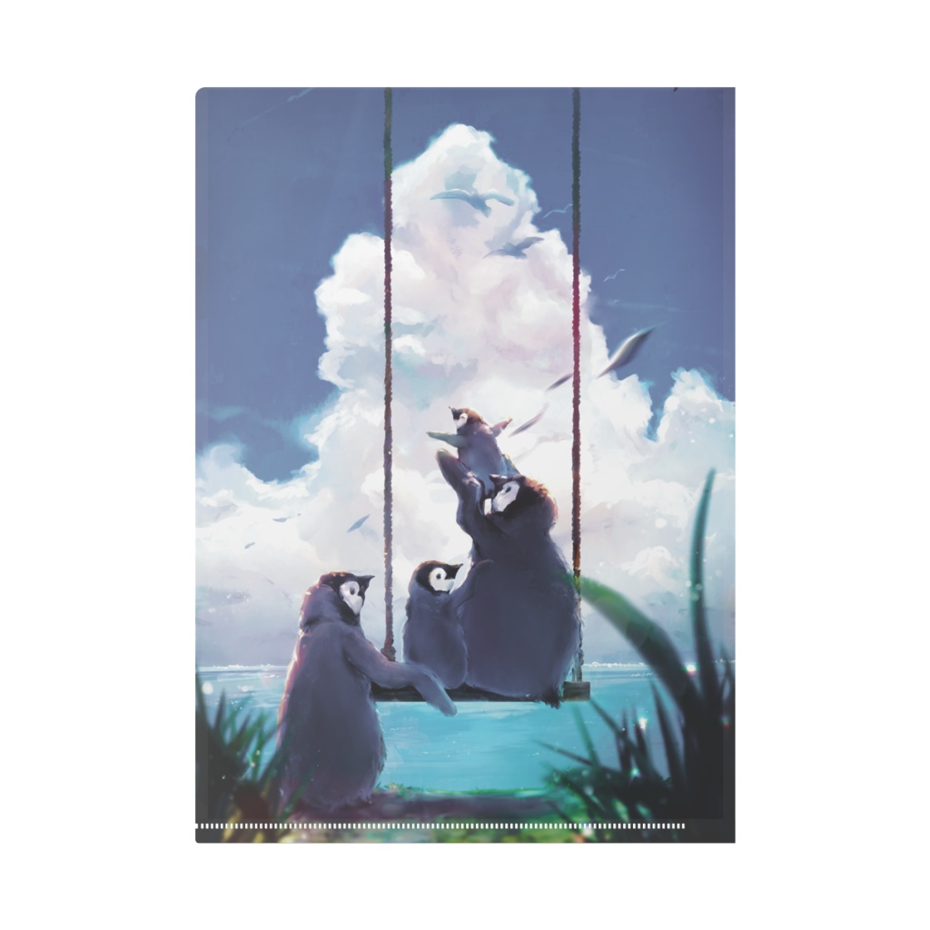 「あの夏の日」のクリアファイル