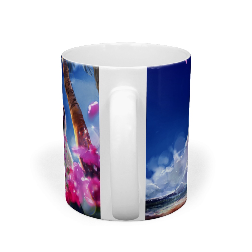 「おかえりサマー」のマグカップ