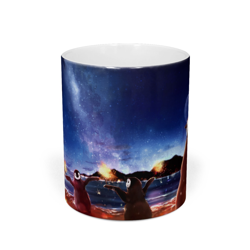 「終わらない夏」のマグカップ