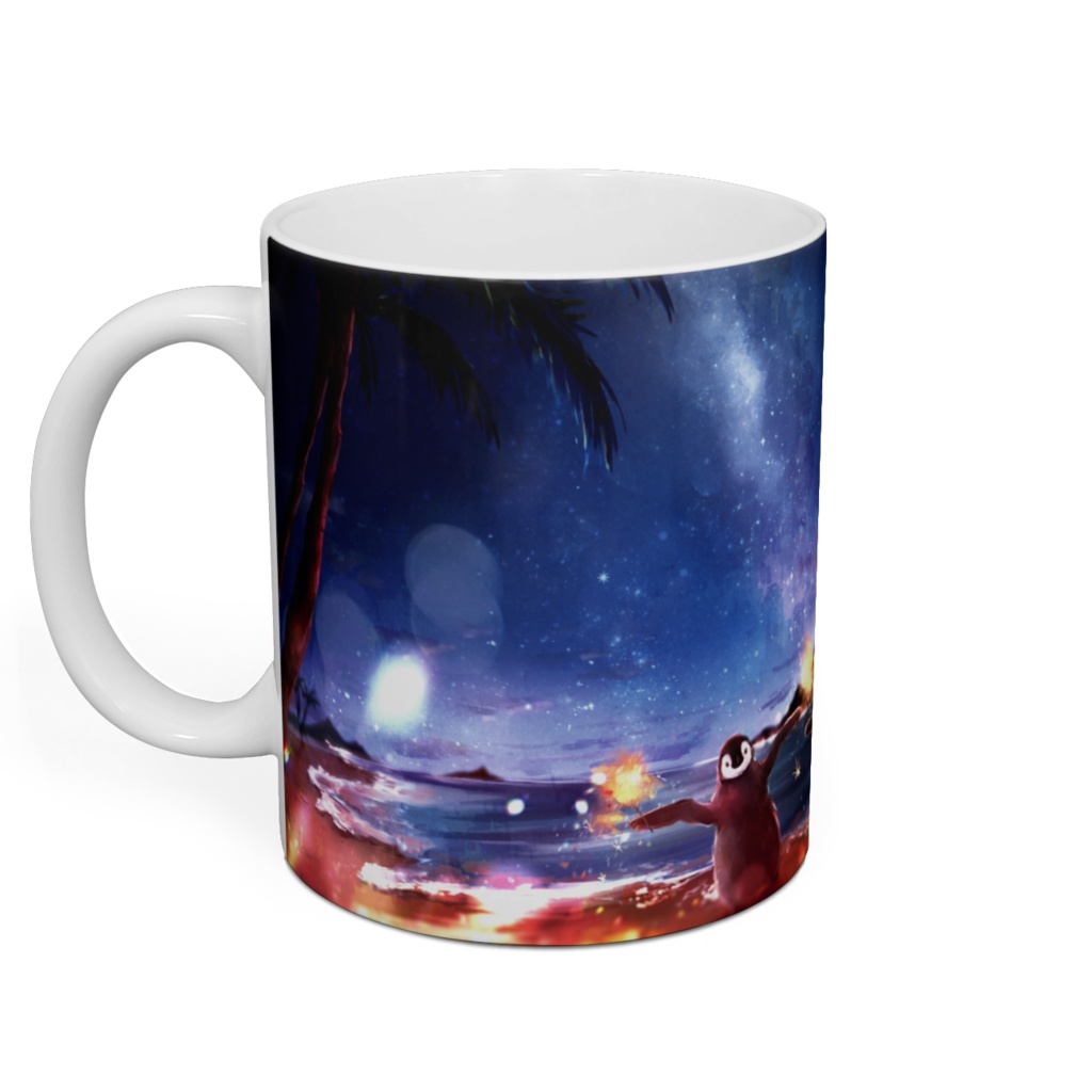 「終わらない夏」のマグカップ