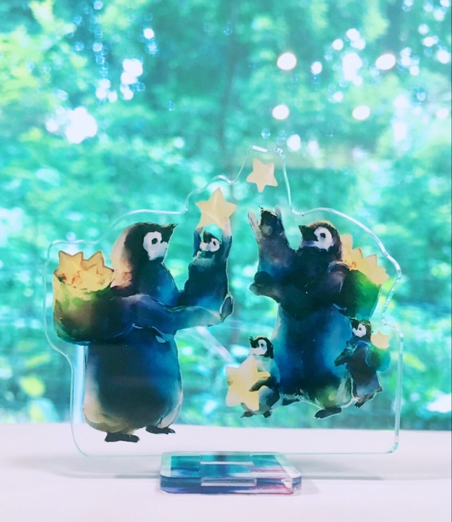 銀河のペンギン　アクリルスタンド　ほし