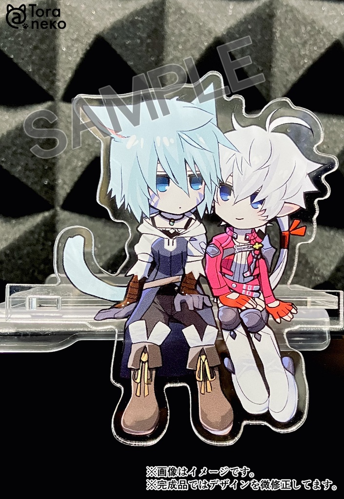 【頭割り7受注生産】アクリルスタンドB(ムーン&アリゼー)【2025年11月初旬発送予定】