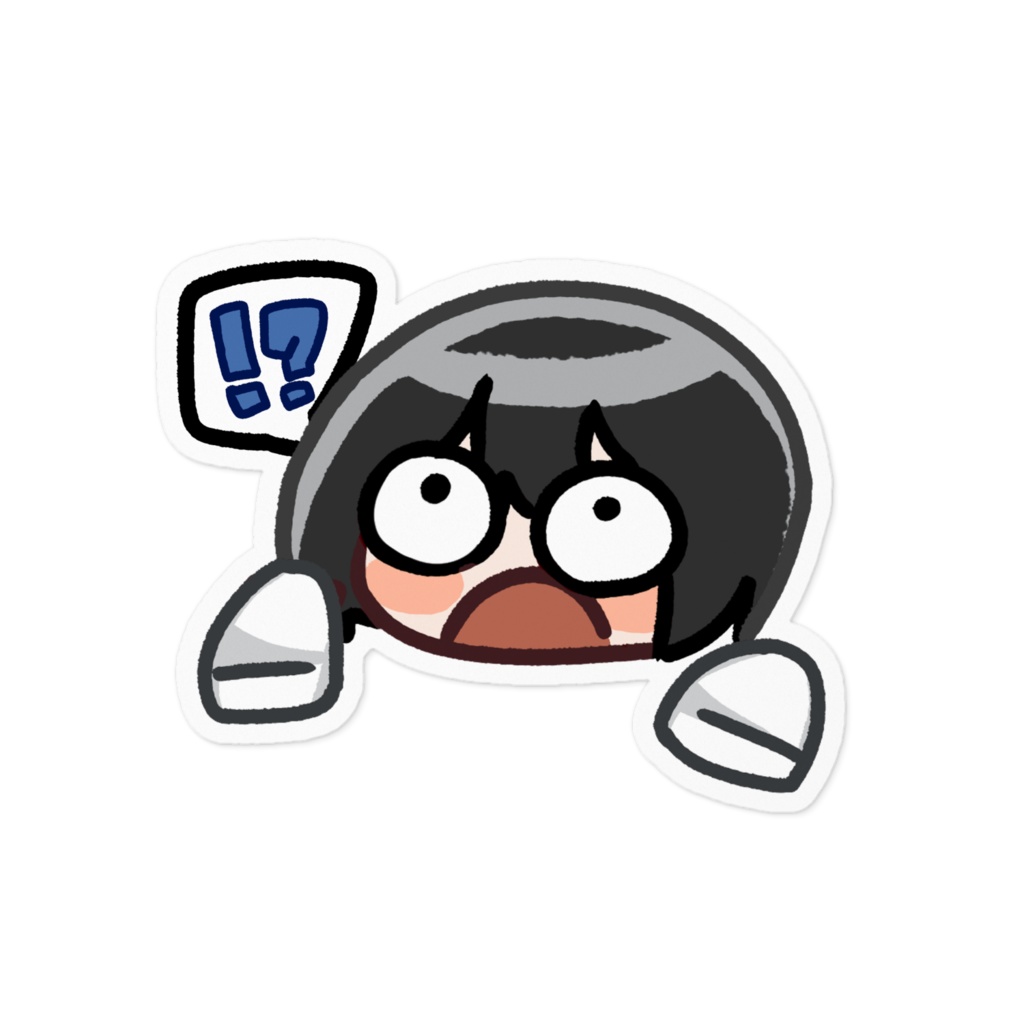 何⁉️⁉️⁉️⁉️ステッカー（誕生ばーじょん）