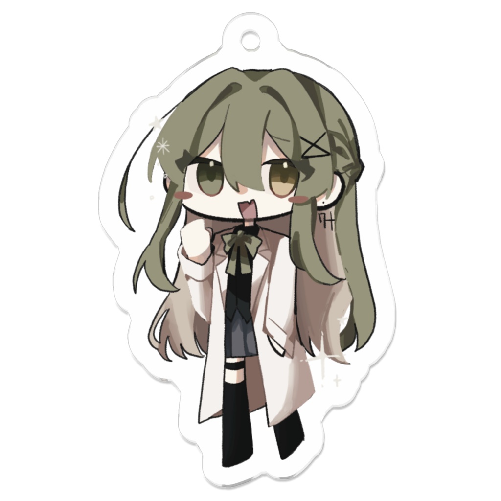 代理アクリルキーホルダー