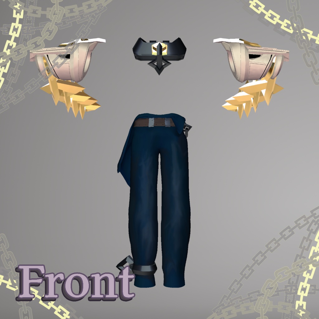 【MA対応】【Free】解き放たれし者の衣装