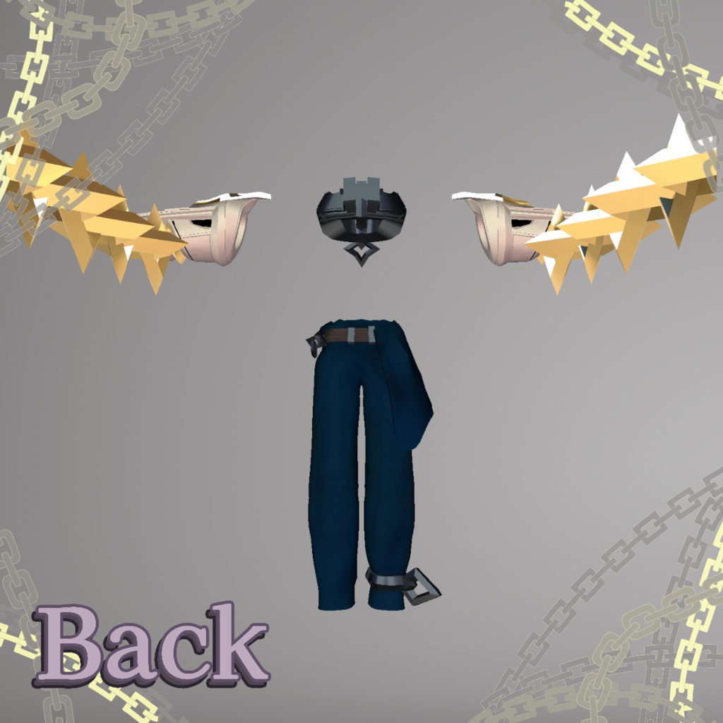 【MA対応】【Free】解き放たれし者の衣装