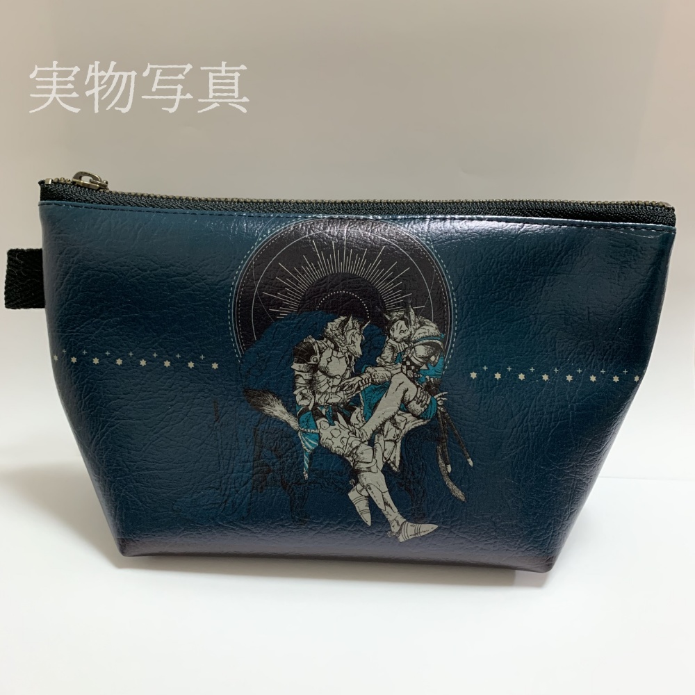 シルフェリ合皮化粧ポーチ