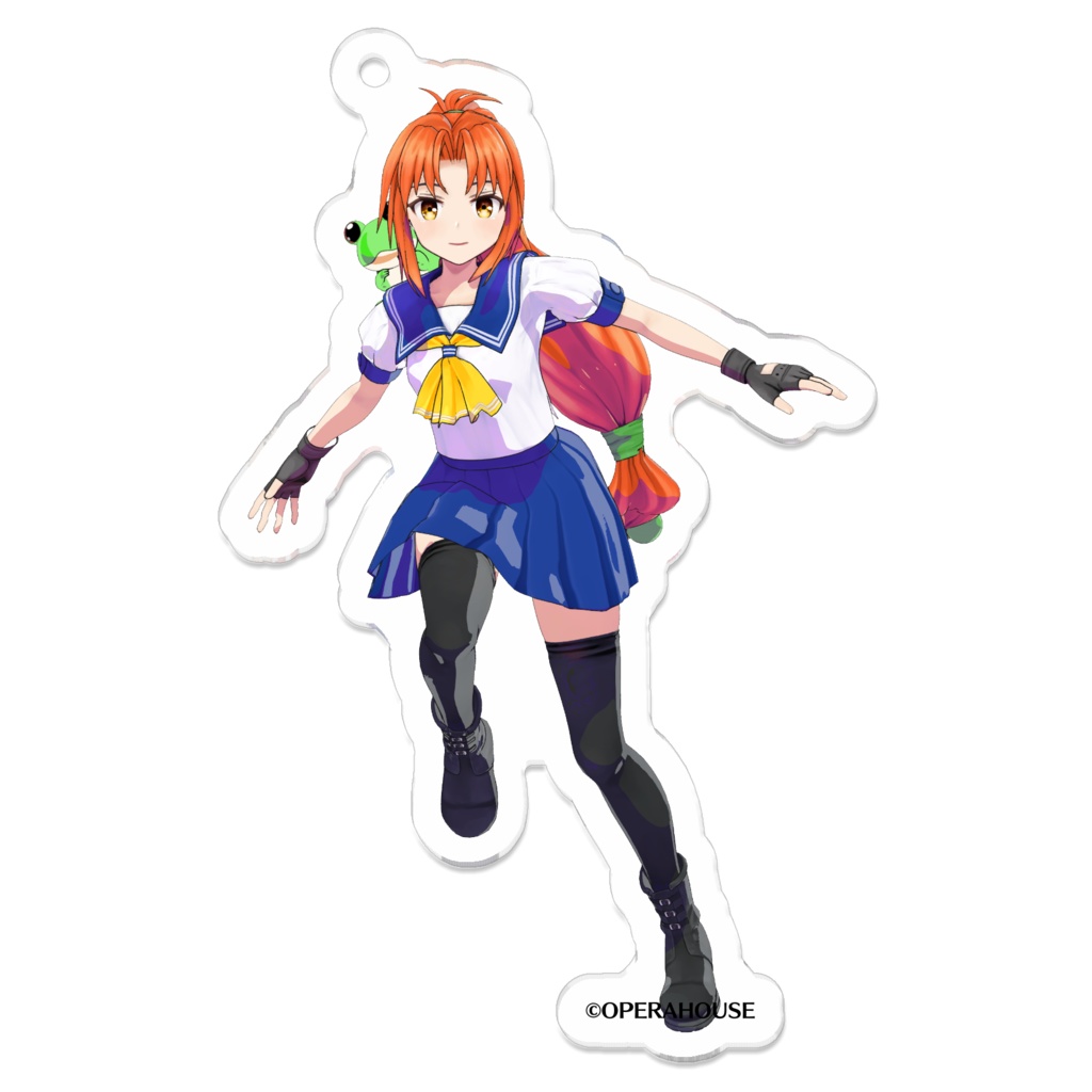 あすか１２０％　かりな　アクリルキーホルダー