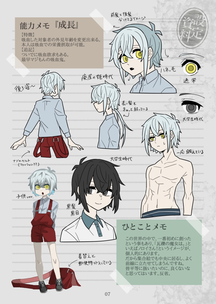 【DL版】瓦礫の魔女は。公式設定資料集