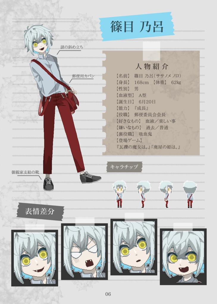 【DL版】瓦礫の魔女は。公式設定資料集