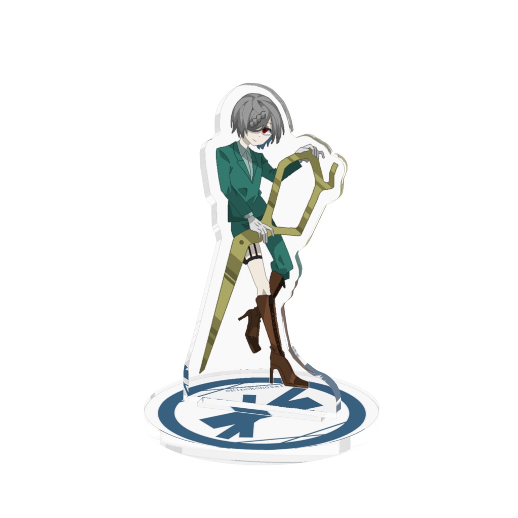 アクリルフィギュアver.頼城仏渦（吽形）