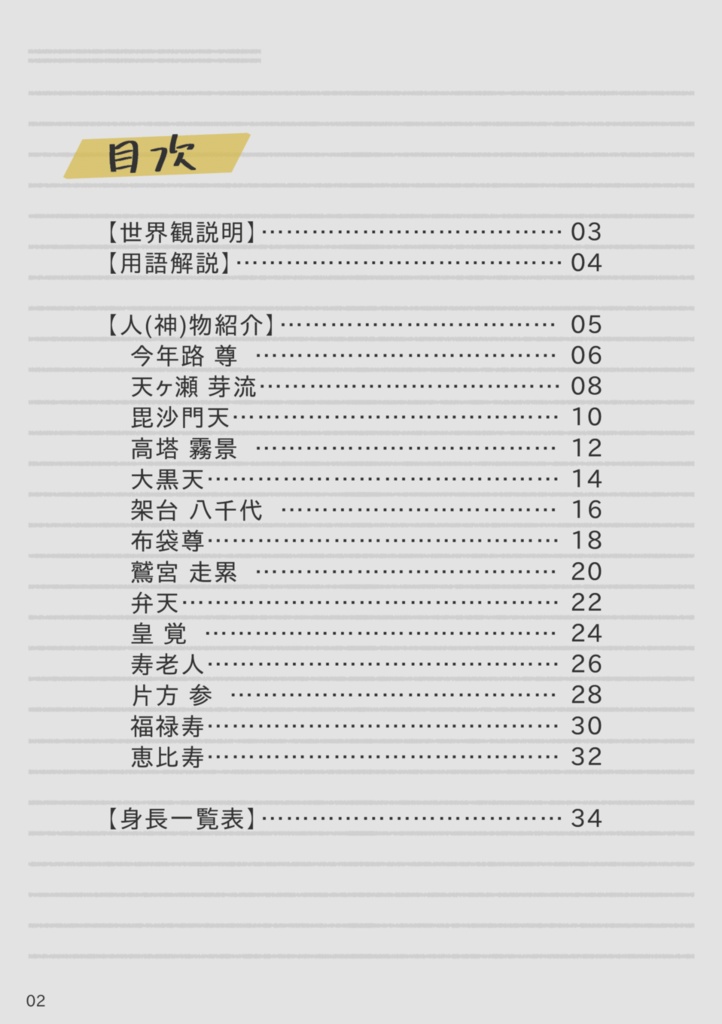 【紙書籍版】LUCK SEVEN公式設定資料集