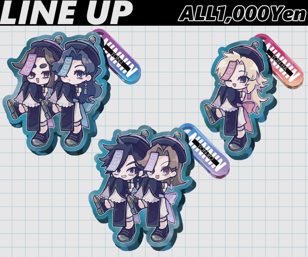 【忍Fes.36】4ねんキョンシーアクキー