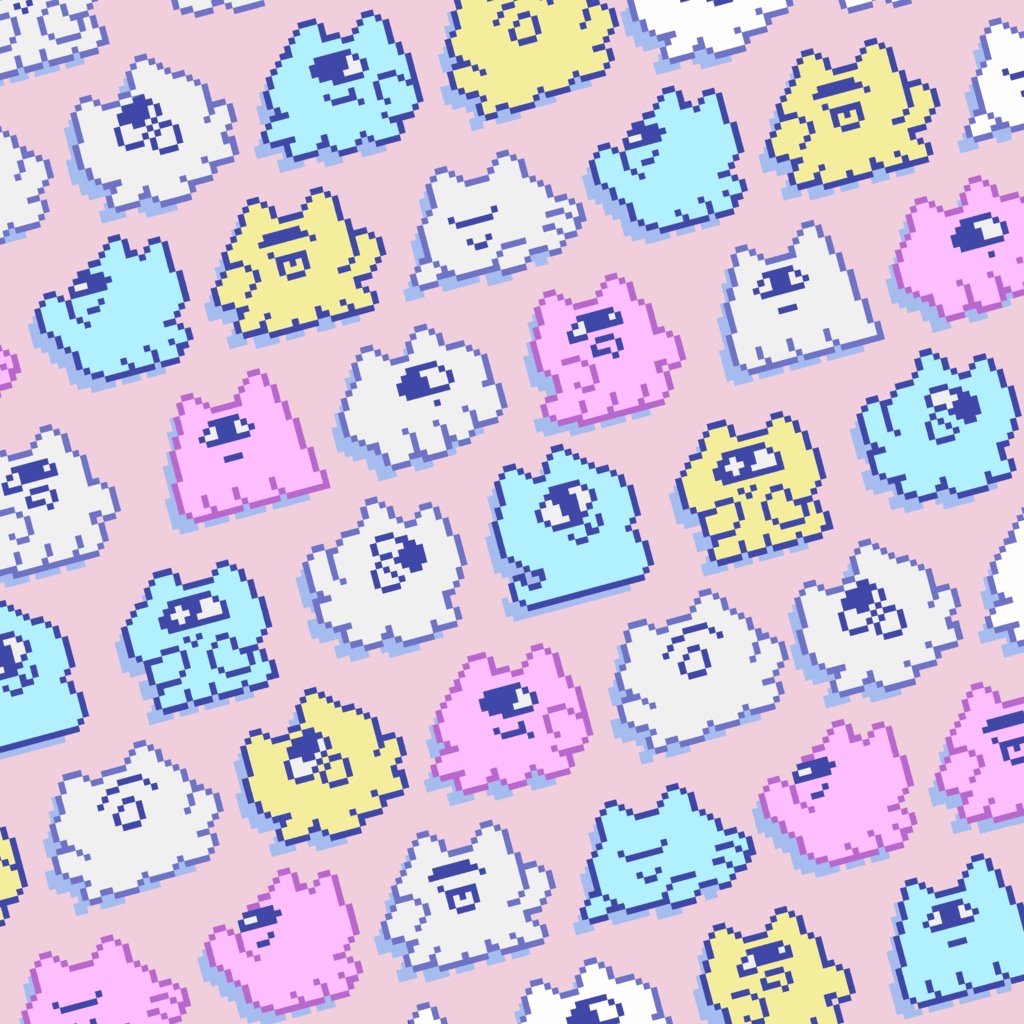 ポイねこ星人 ハンカチ