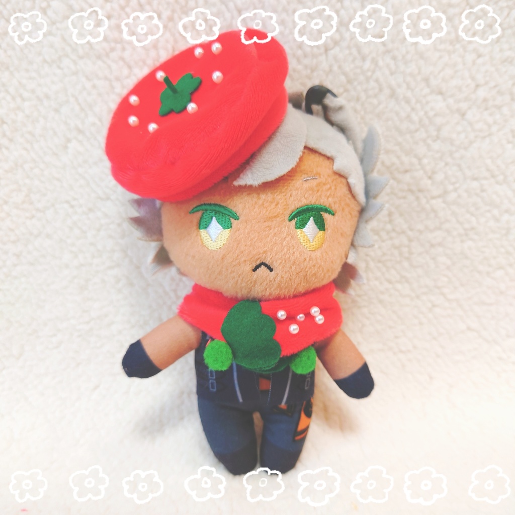 いちごベレー&マフラーセット【送料込み】