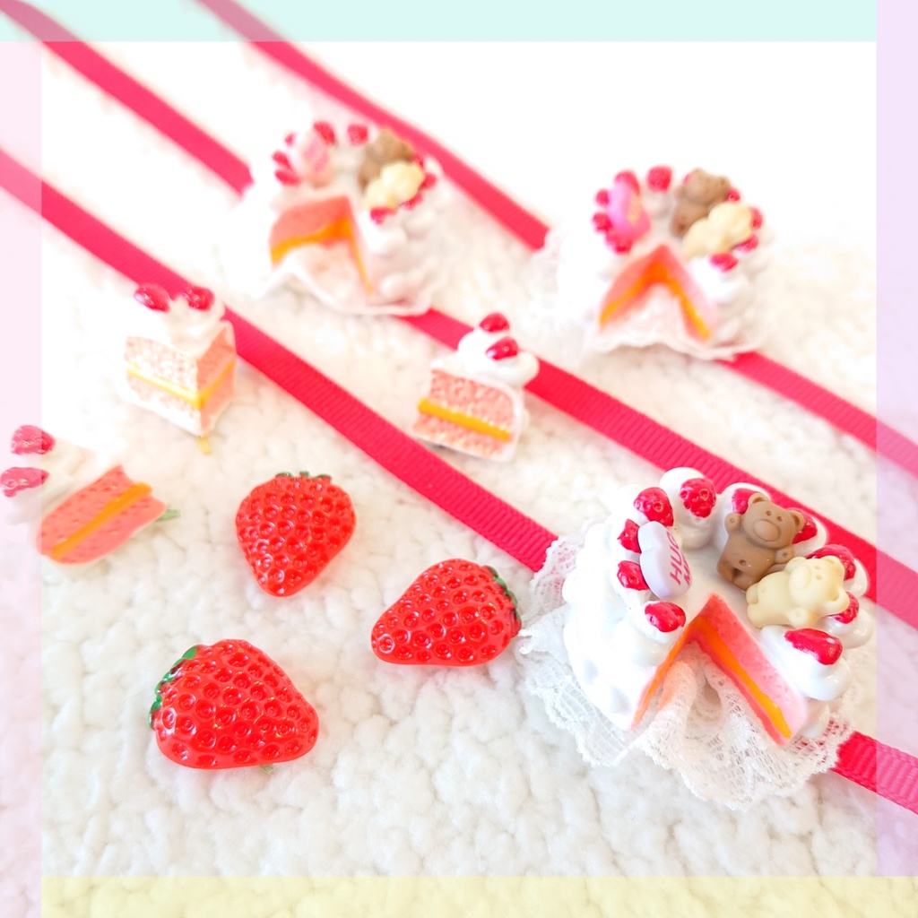 ケーキヘアアクセセット