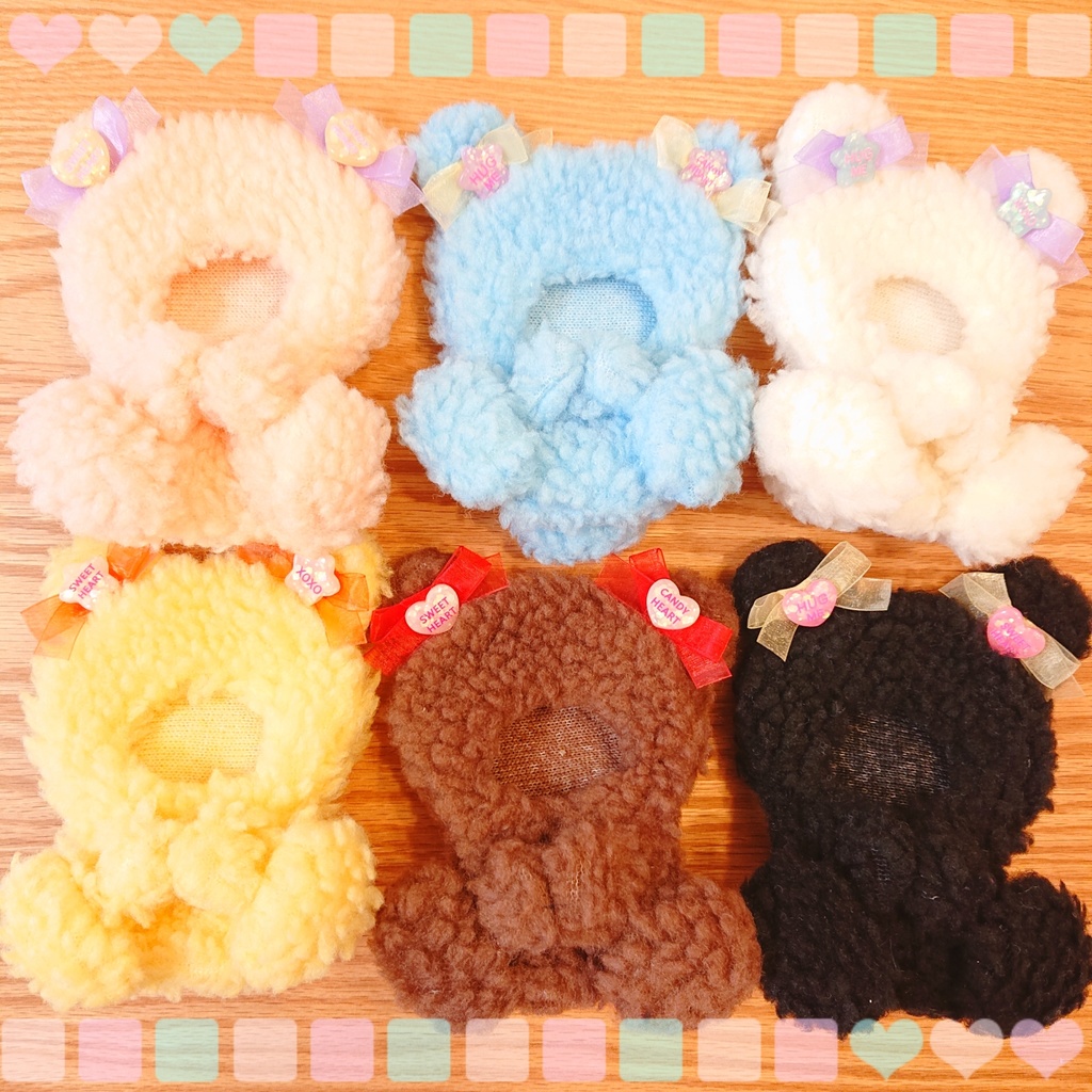 自立するおすわりくまさん