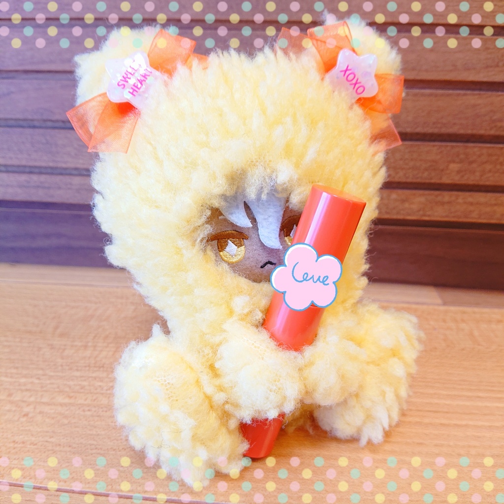 自立するおすわりくまさん