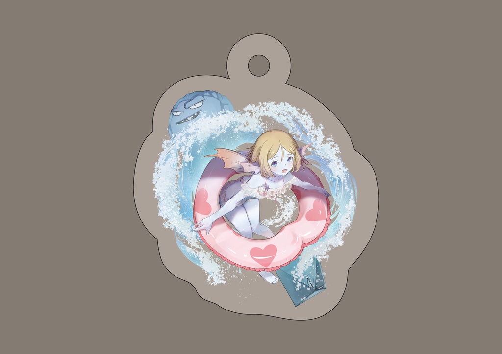 DQX トラシュカ ソーミャ アクリルキーホルダー