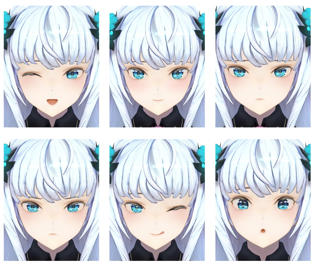 【オリジナル3Dモデル】エルフ少女 Notia