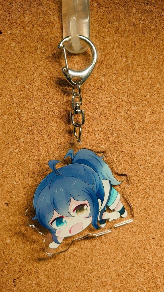 風呼ちゃんゆらゆらアクリルキーホルダー