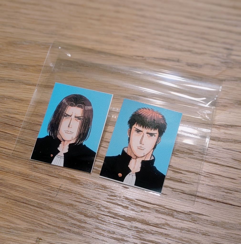 三井寿　証明写真風シール(ミニサイズ)