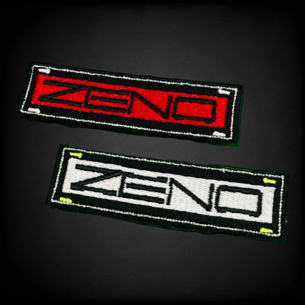 ゼノバース2307【ZENO】刺繍パッチ-2点セット