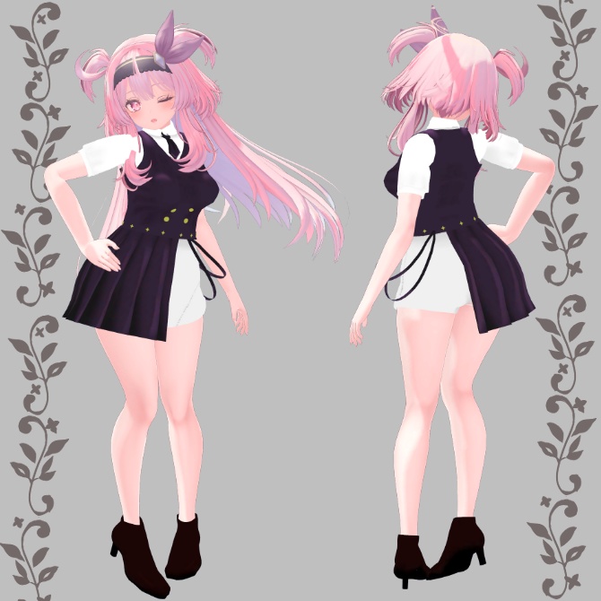 🍸セレスティア対応衣装・バーテンダー風衣装🍸