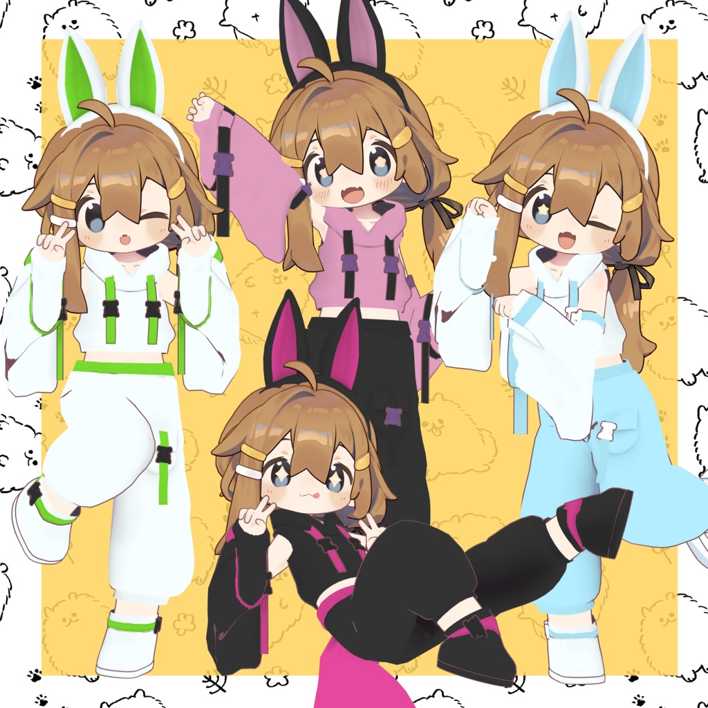 🐶まめひなた対応衣装 みこみこじゃーじ🐶#さいとうのお店