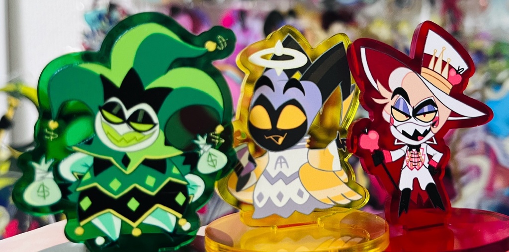 ミニカラーアクリルスタンド