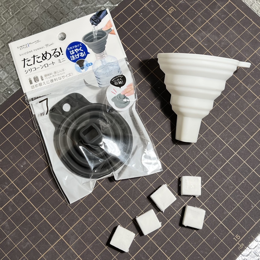 シリコン型注ぎ口作成用レジンブロック(10個入り)