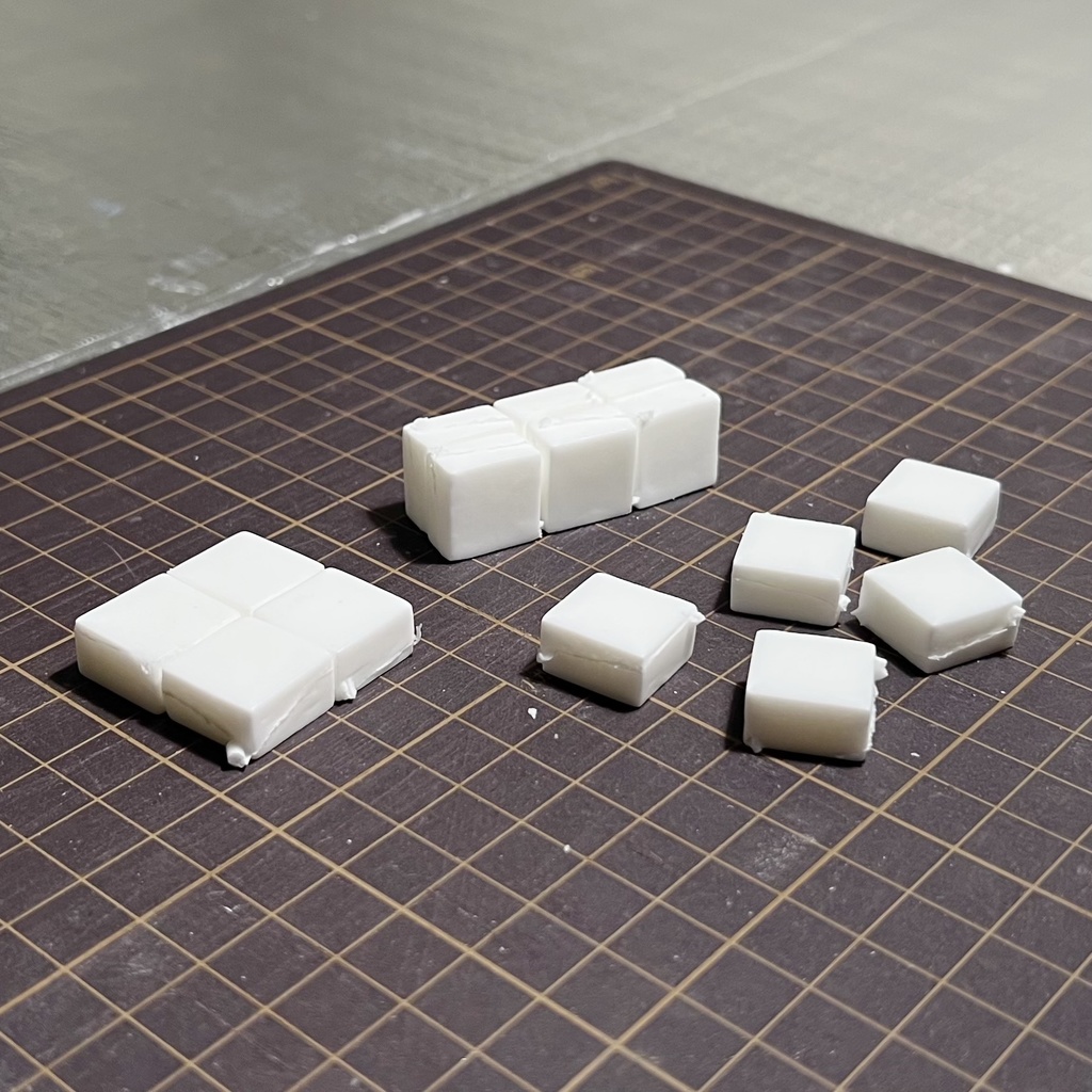 シリコン型注ぎ口作成用レジンブロック(10個入り)