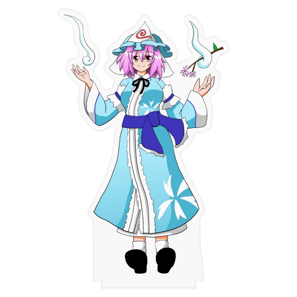 東方Project 西行寺幽々子 アクリルフィギュア