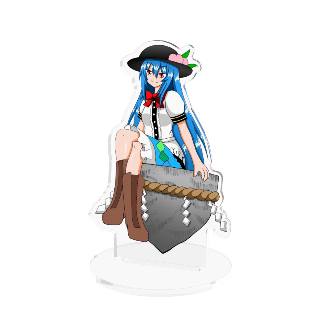 東方Project　比那名居天子　アクリルフィギュア