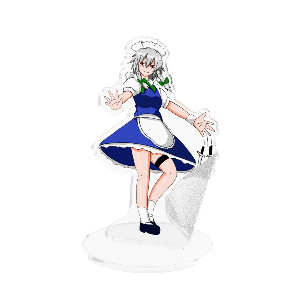 東方Project 十六夜咲夜 アクリルフィギュア