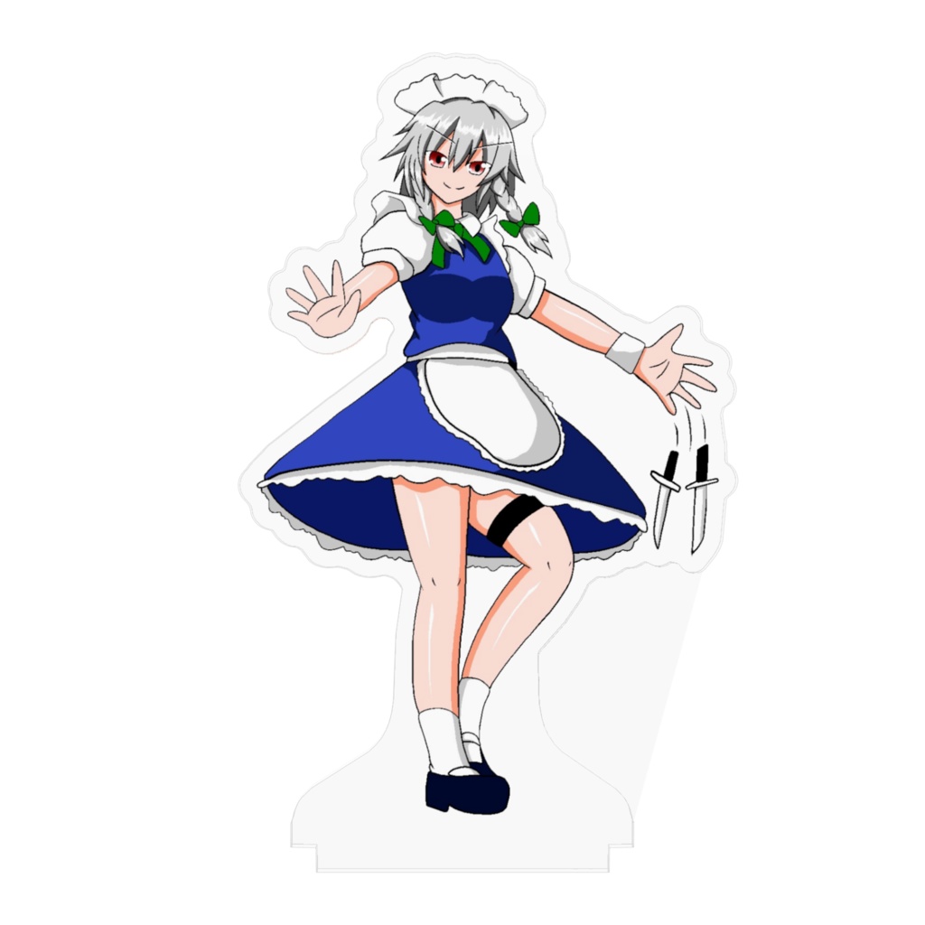 東方Project 十六夜咲夜 アクリルフィギュア