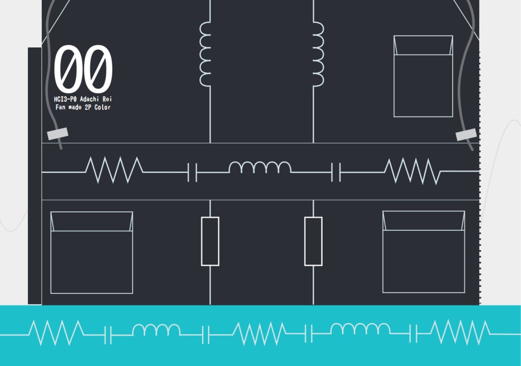 足立レイ概念クリアファイル 【A4サイズ】