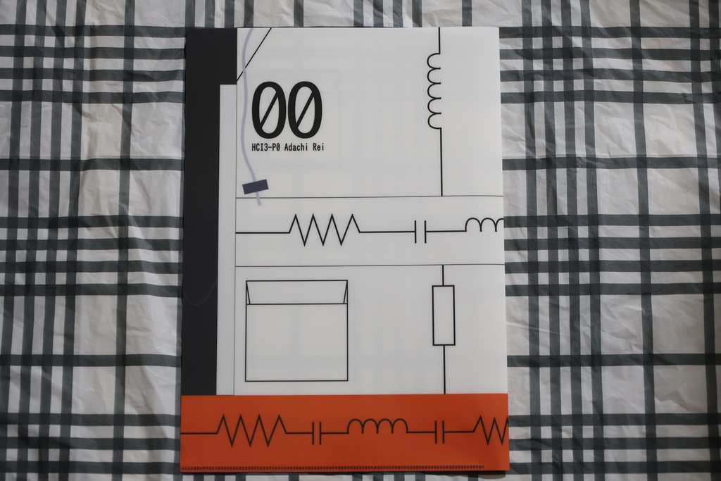 足立レイ概念クリアファイル 【A4サイズ】