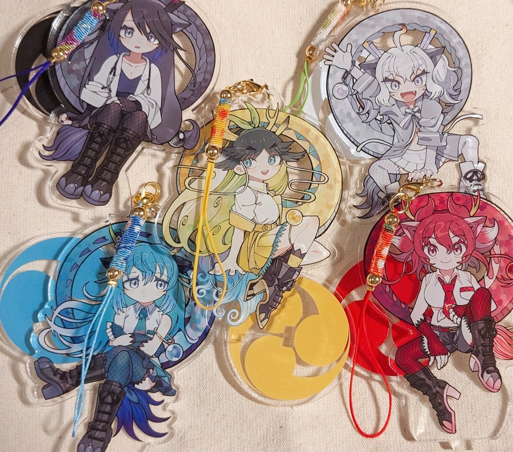 五龍神フレンズ・アクスタ全種セット