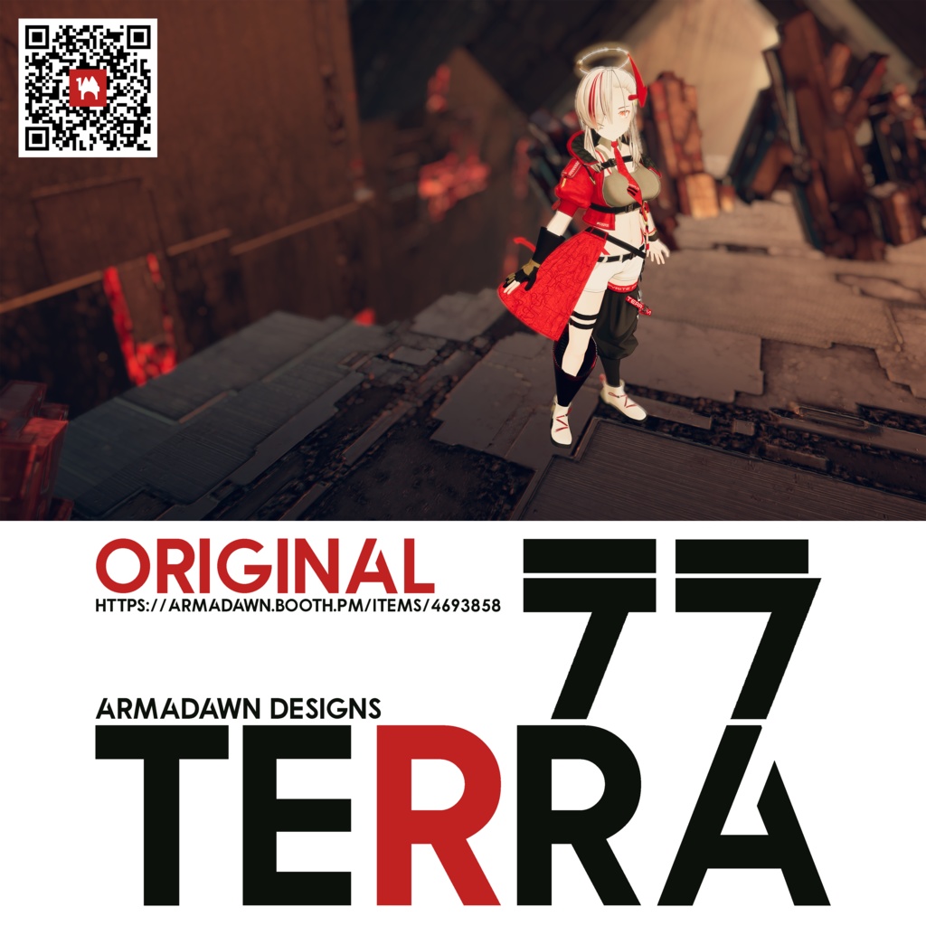 オリジナル3Dモデル「テラ」-TERRA-