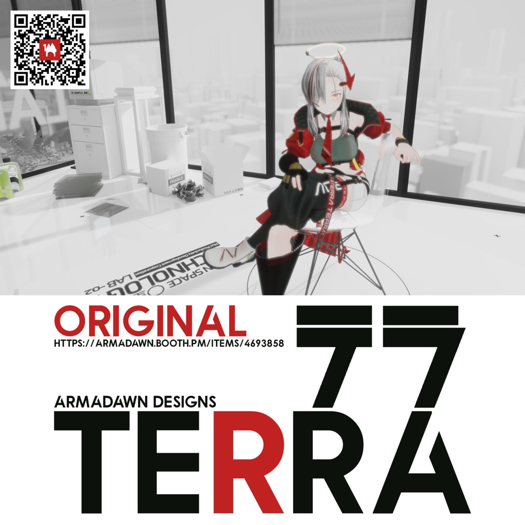 オリジナル3Dモデル「テラ」-TERRA-