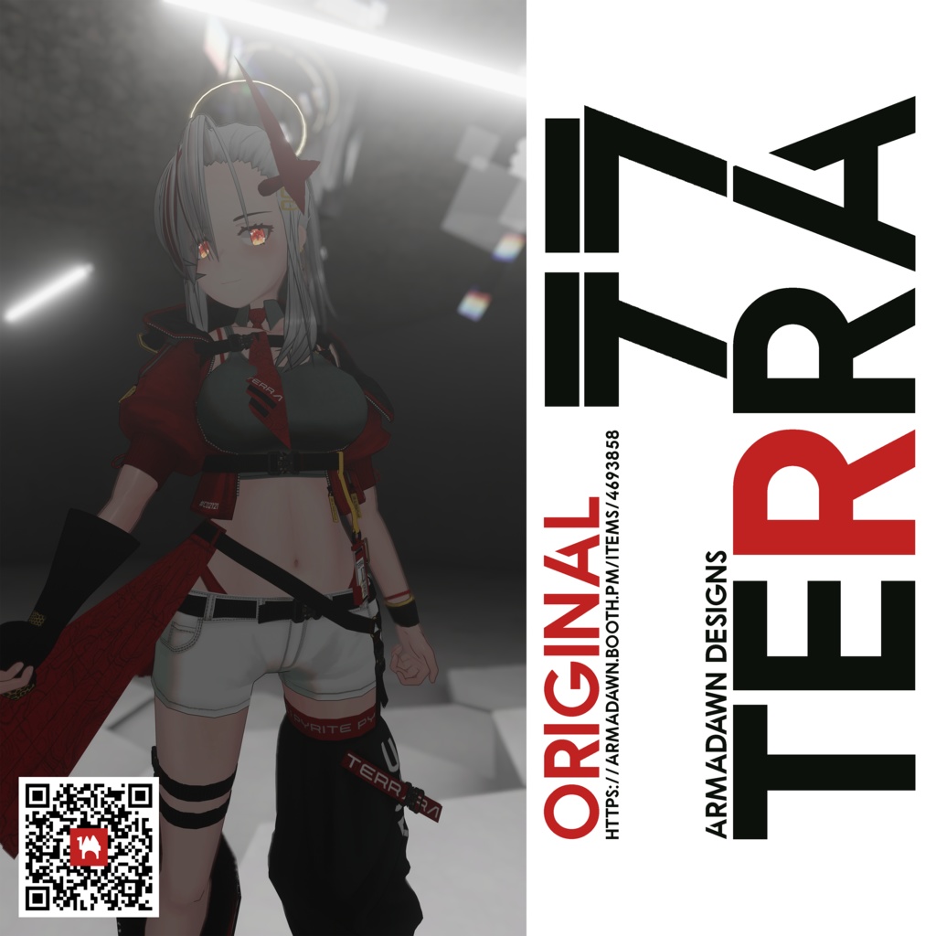 オリジナル3Dモデル「テラ」-TERRA-
