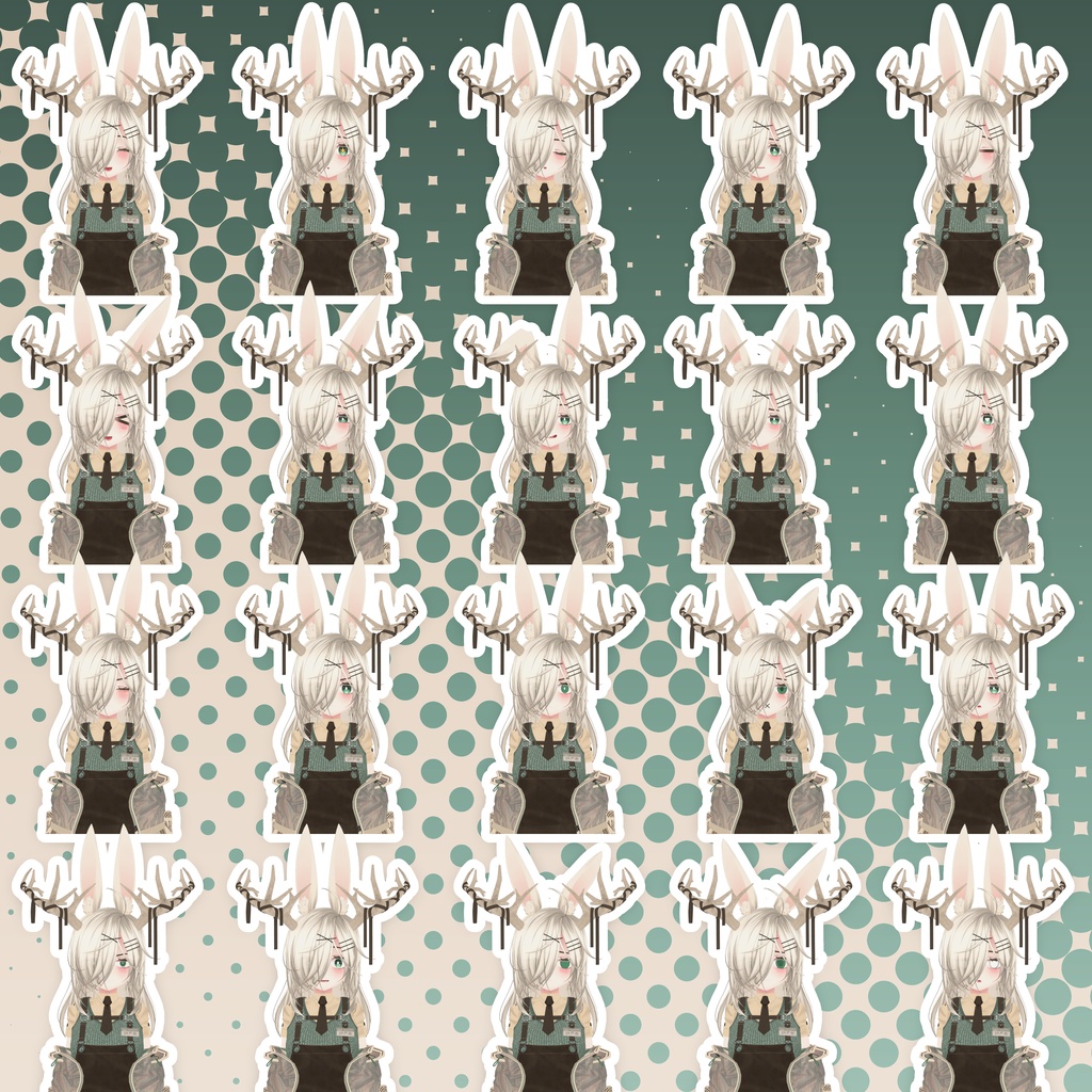 オリジナル3Dモデル「詩芦香」-Shiroka-