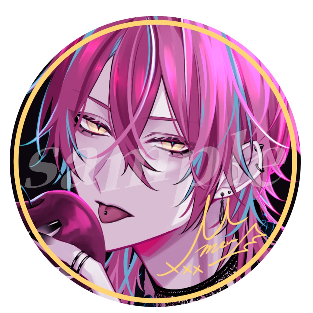 グリッター缶バッジ vol.1- Romio