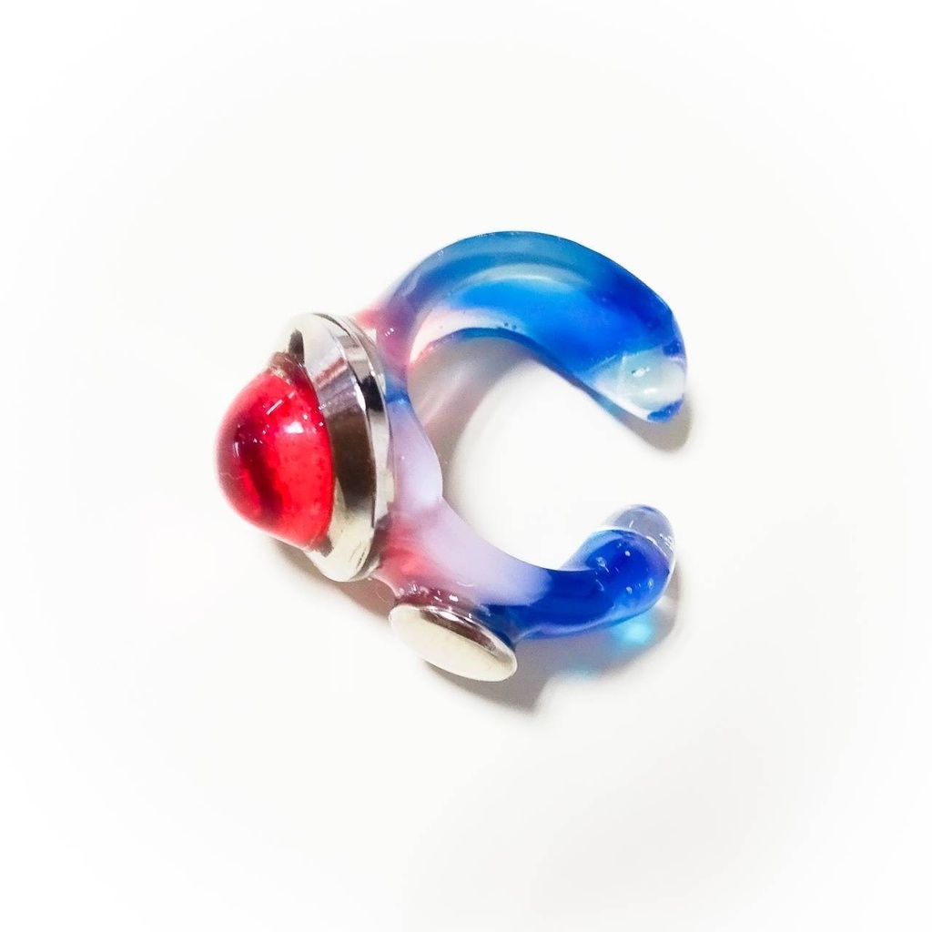 片耳 イヤーカフ 地球防衛軍ぽい 特撮 隊員 長官 メンズ