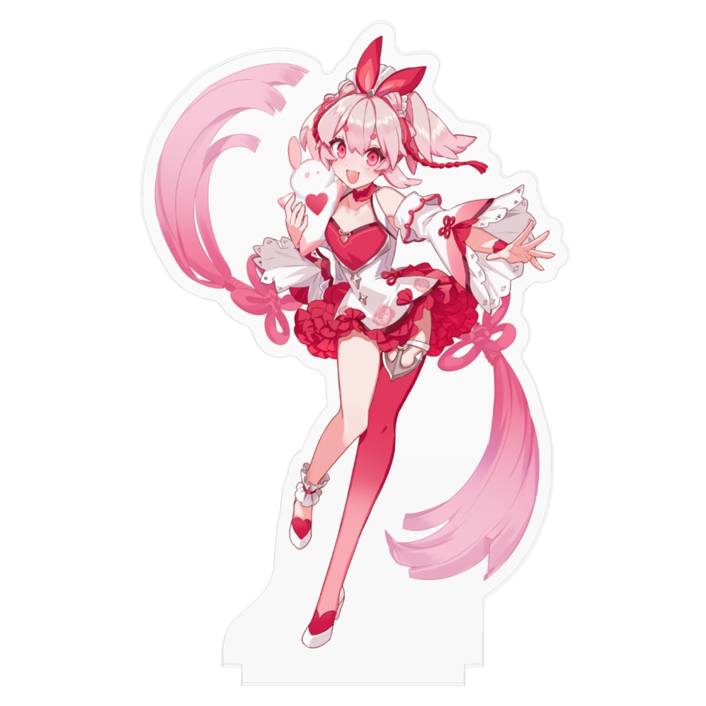 アクリルフィギュア100×100【流氷リオネ/Vtuber】