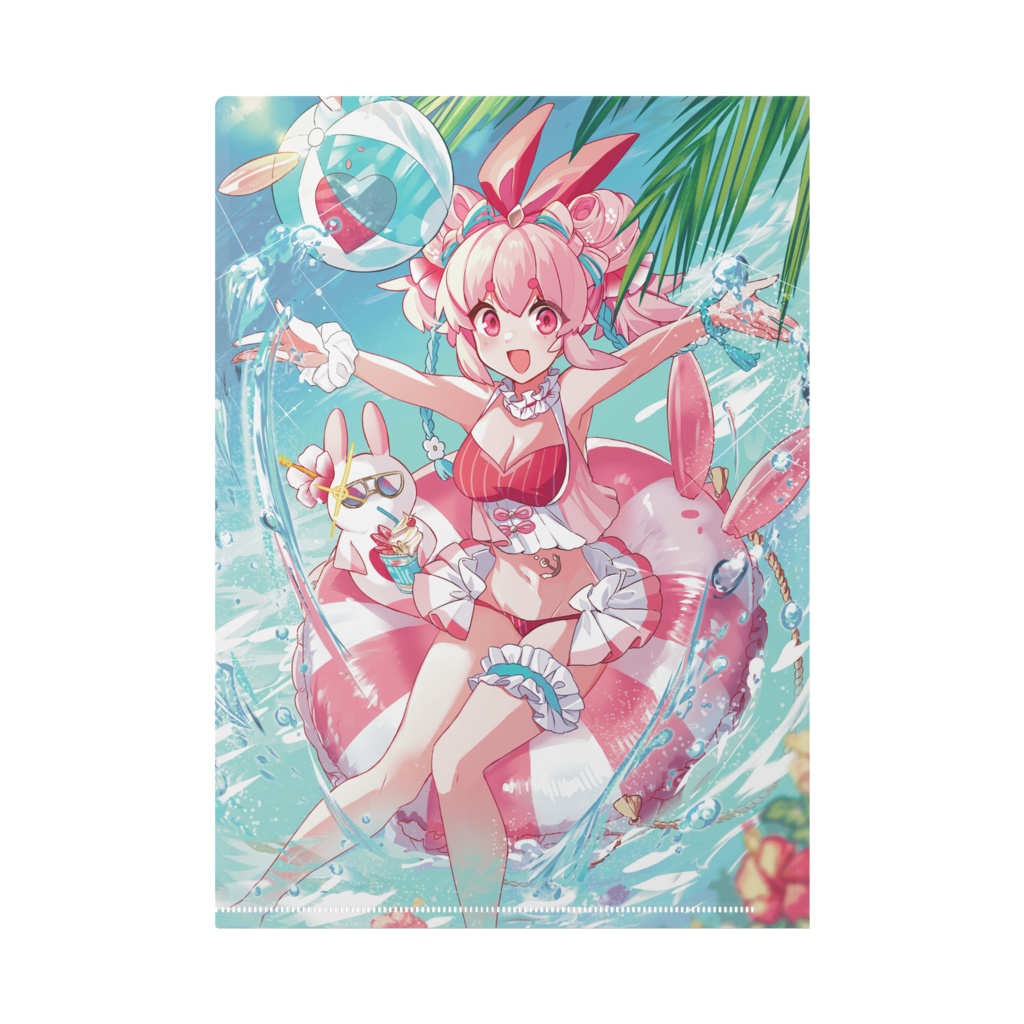 クリアファイルA4【流氷リオネ/Vtuber】