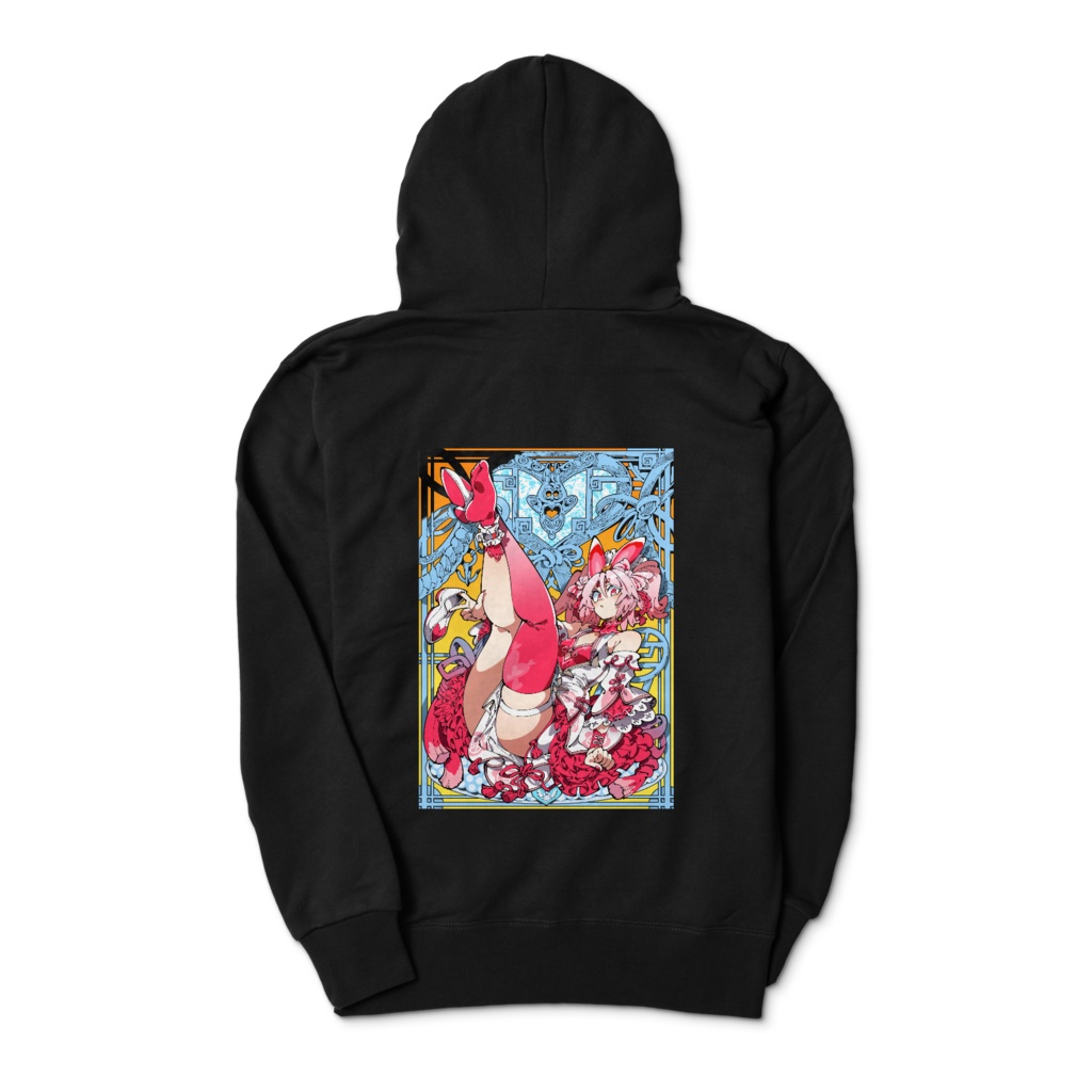 黒 パーカー 【流氷リオネ / Vtuber】