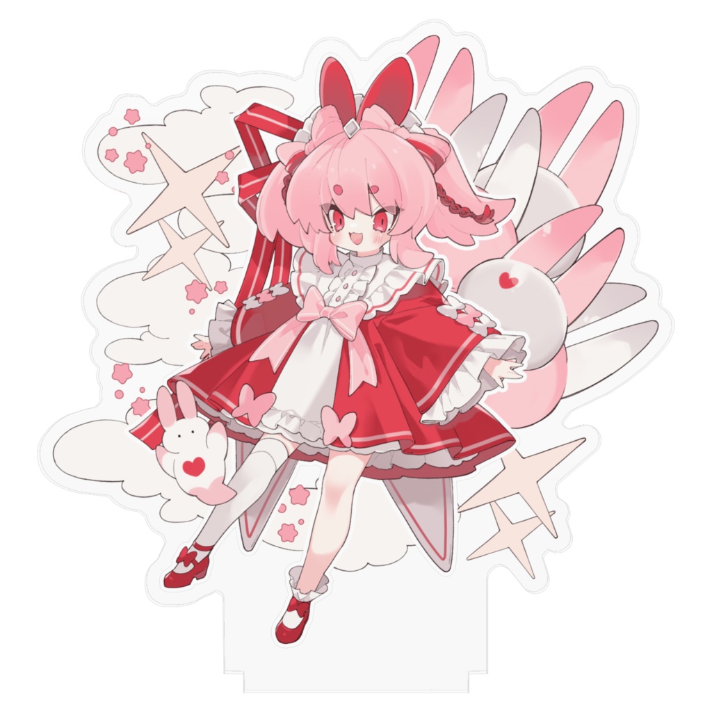 3周年記念 流氷リオネ アクリルスタンド 100×100