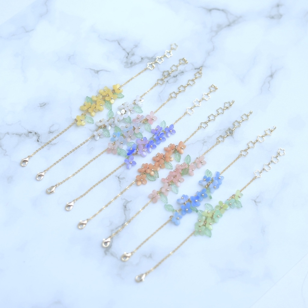 お花のチョーカー(ネックレス)